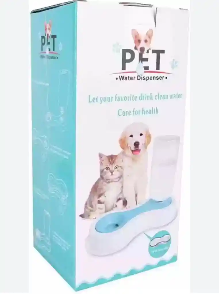 Bebedero Dispensador Agua Automático Perro Gato Mascotas