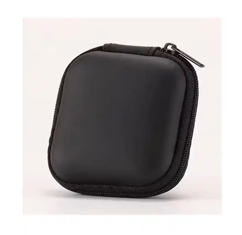 Estuche Liso Para Audífonos Inalámbricos In-ear Negro