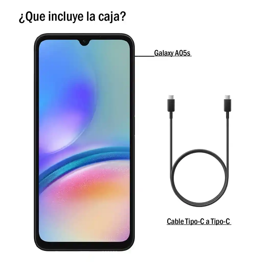 Celular Samsung A05s De 6gb - 128gb Negro