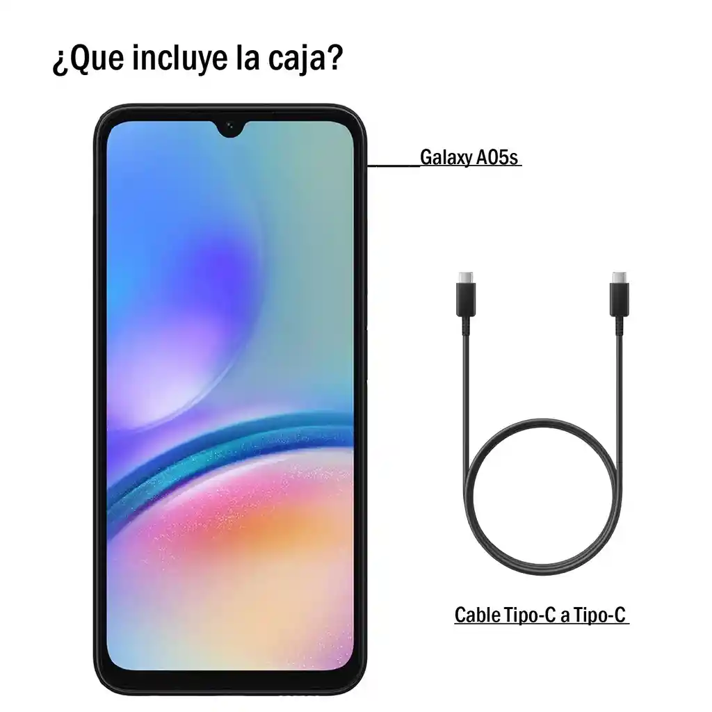 Celular Samsung A05s De 6gb - 128gb Plateado