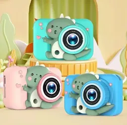 Camara Digital Niños Dinosaurio Bebe 2.0 Hd Alta Definicion Usb Video