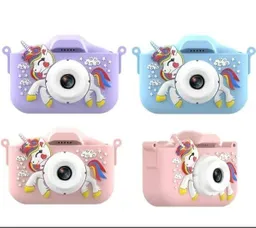 Camara Digital Niños Unicornio 2.0 Hd Alta Definicion Usb Video