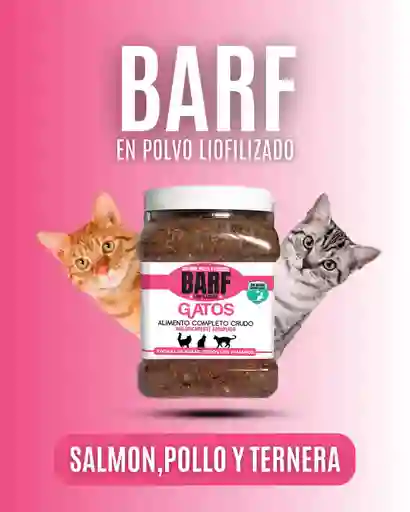 Barf Gatos Salmon Ternera Y Pollo 500 Gr Barf Gatos Dieta Para Gatos