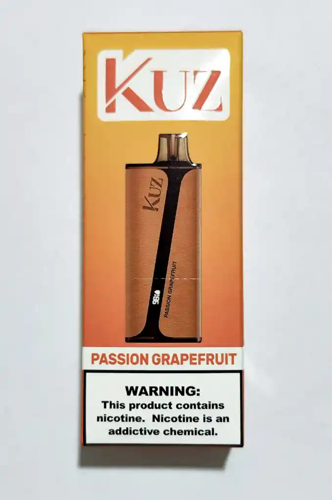 Vapeador Kuz 9.000 Puffs Passion Grapefruit