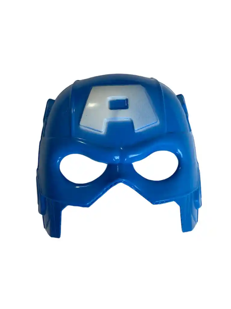 Mascara Capitan America Para Hora Loca, Halloween, Carnaval