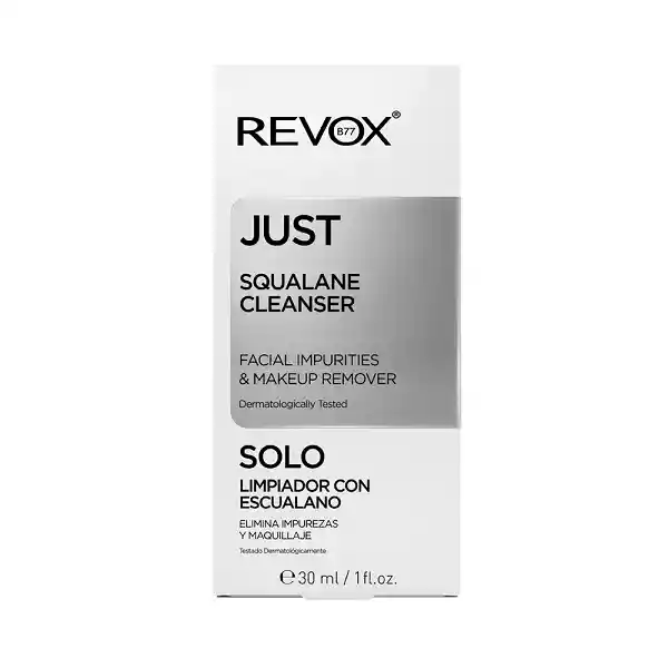 Limpiador Facial Revox Just Squalance Cleanser - Escualano 30ml