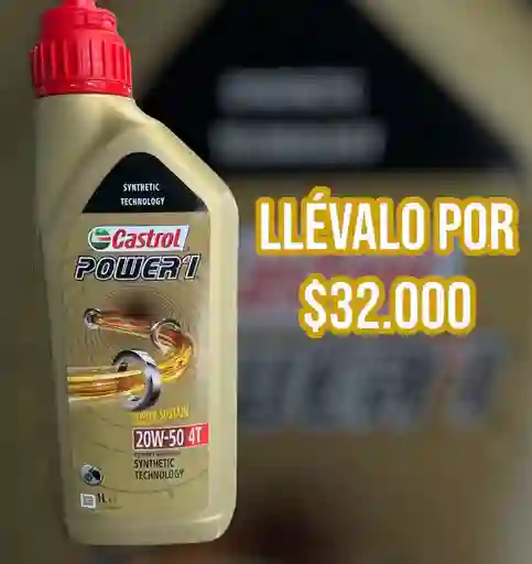 Aceite Castrol Power 1 20w50