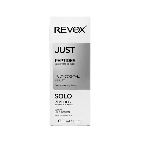 Suero Multi-cóctel Rostro Y Cuello Revox Just Péptidos 10% 30ml