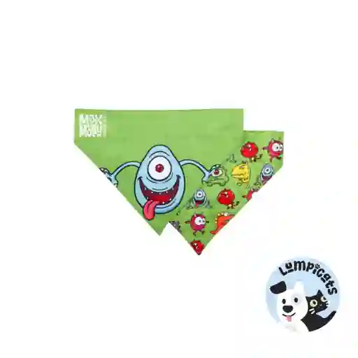 Max Molly Original Little Monsters Bandana Large Accesorios Para Mascotas