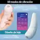 Satisfyer Curvy 2 + Vibrador De Clitoris Succionador App