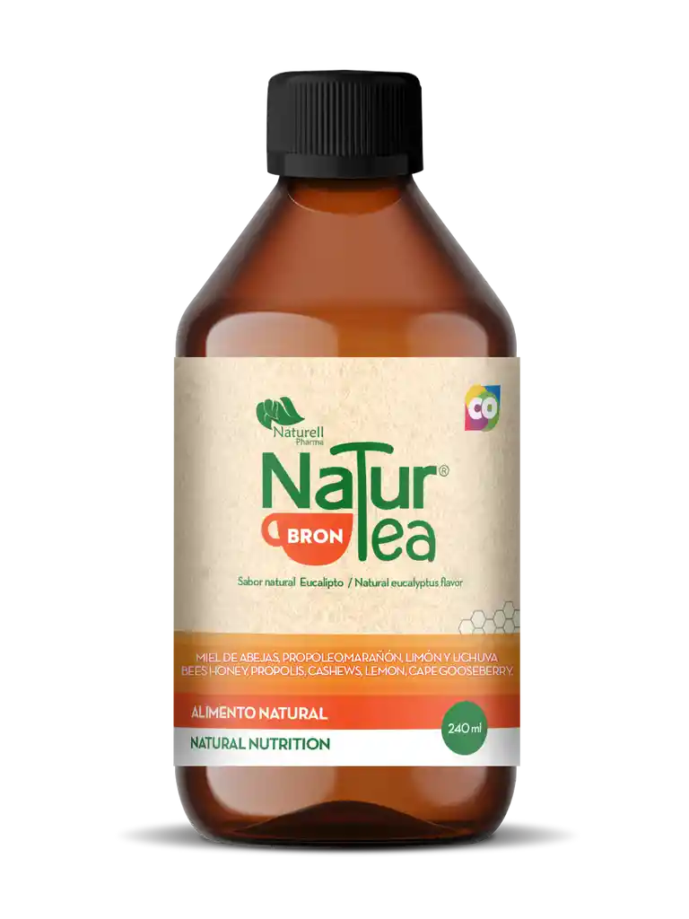 Jarabe Naturtea Bron X 240 Ml