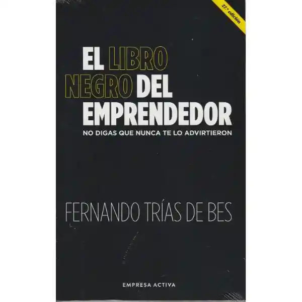 El Libro Negro Del Emprendedor