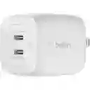 Cargador Pared Belkin Wch011dqwh Usb-c 45w Color Blanco