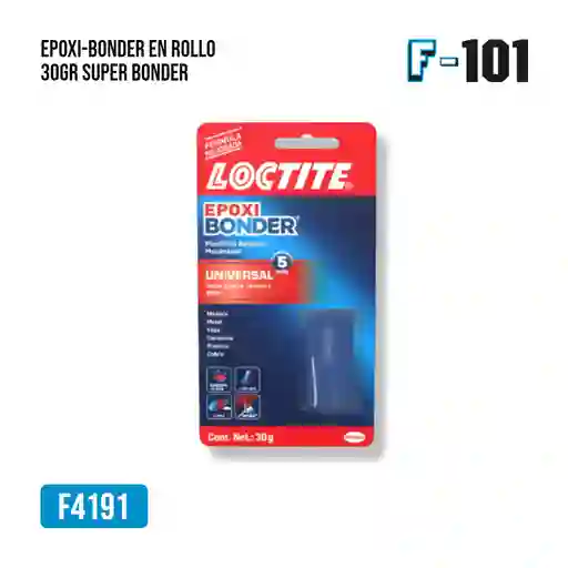 Epoxi-bonder En Rollo 30gr Super Bonder