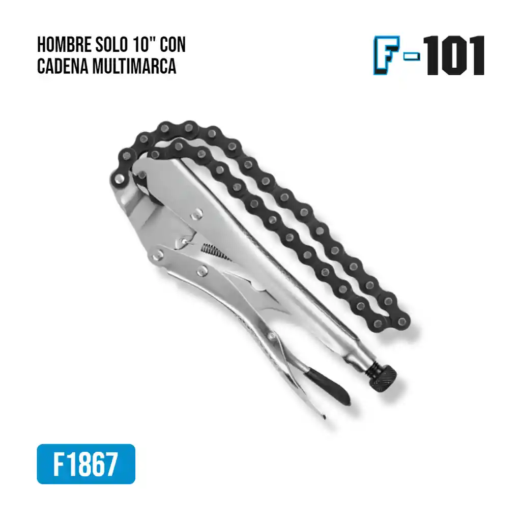 Hombre Solo Con Cadena 10