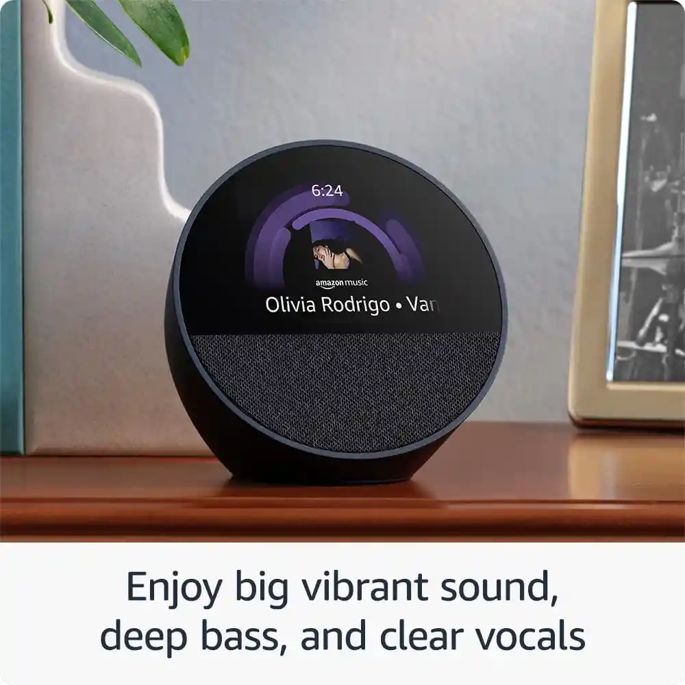 Alexa Amazon Echo Spop Altavoz Inteligente Sonido Vibrante