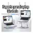 Base Para Portatil / Soporte Portatil / Soporte Giratorio De Aluminio Para Laptop 360° / Base Soporte Portátil Laptop Aluminio Giratoria