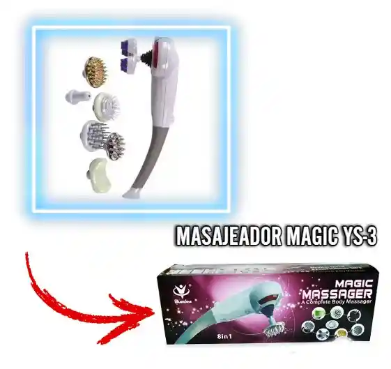 Masajeador Magic Ys-3: Tu Compañero Ideal Para El Estrés Diario