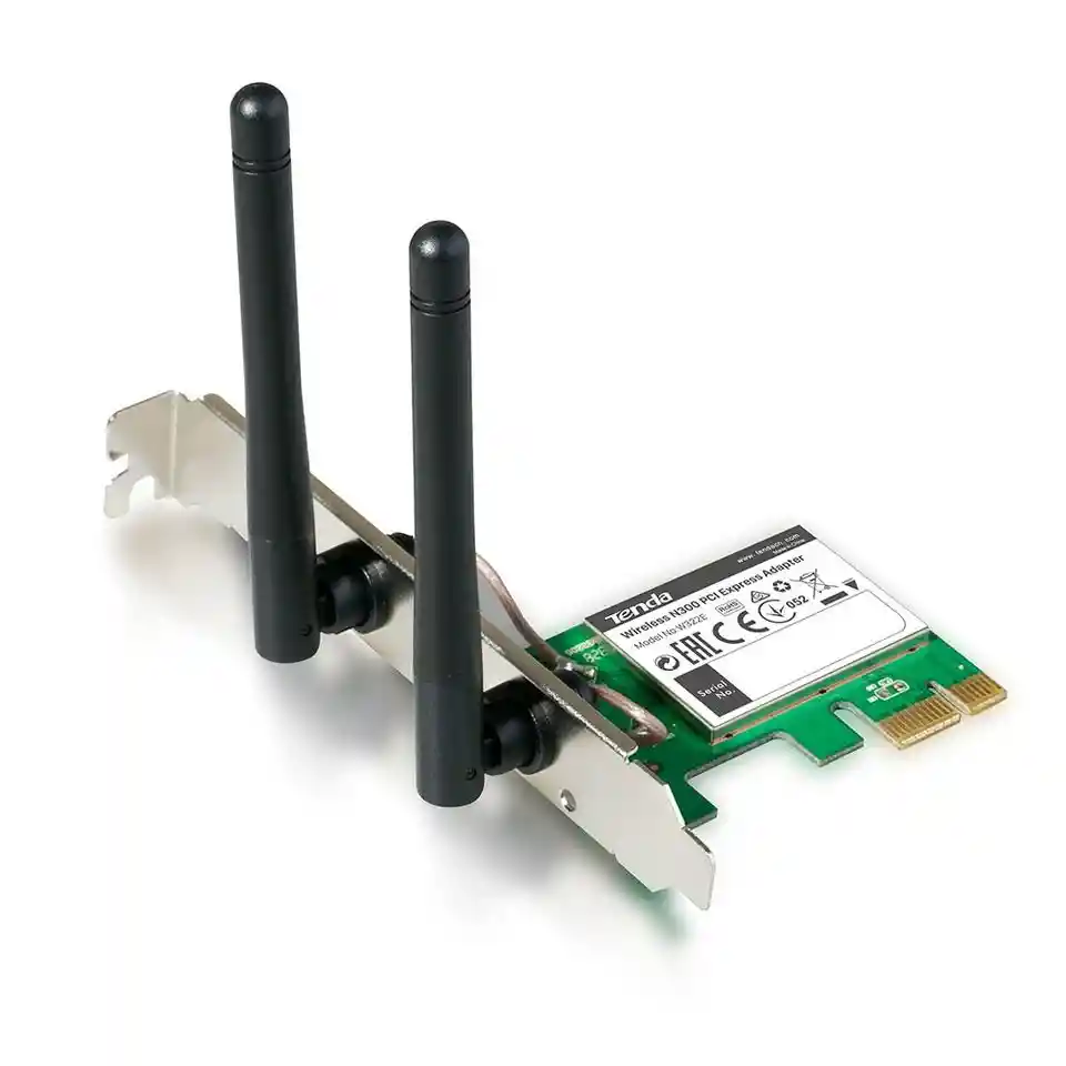 Tarjeta De Red Wifi 2 Antenas Tenda / Tenda W322e/ Wifi 2 Antenas Pc