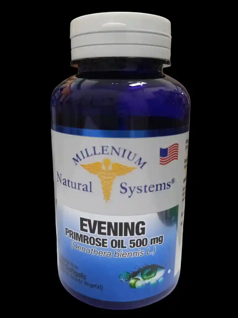 Evening Primrose Oil 500 Mg X 100 Softgels Natural System