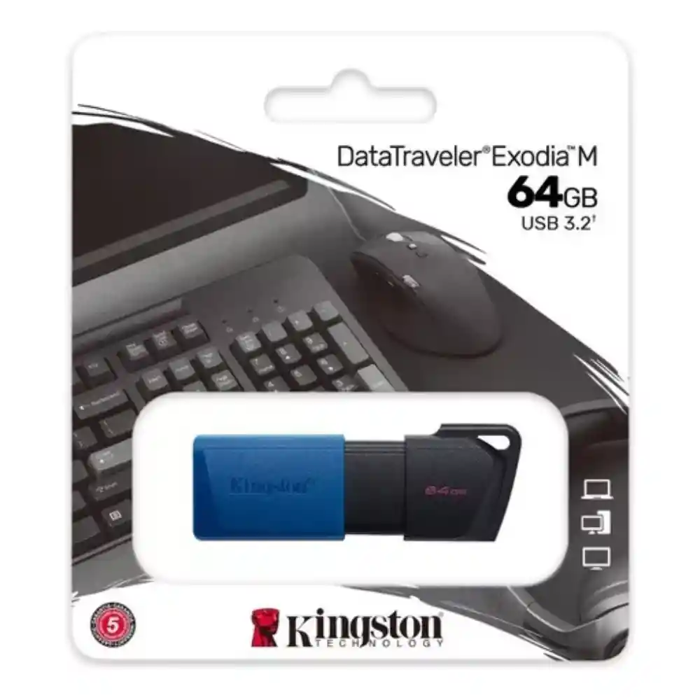 Kingston Memoria Usb 64 Gb Usb 3.2 Datatraveler Exodia