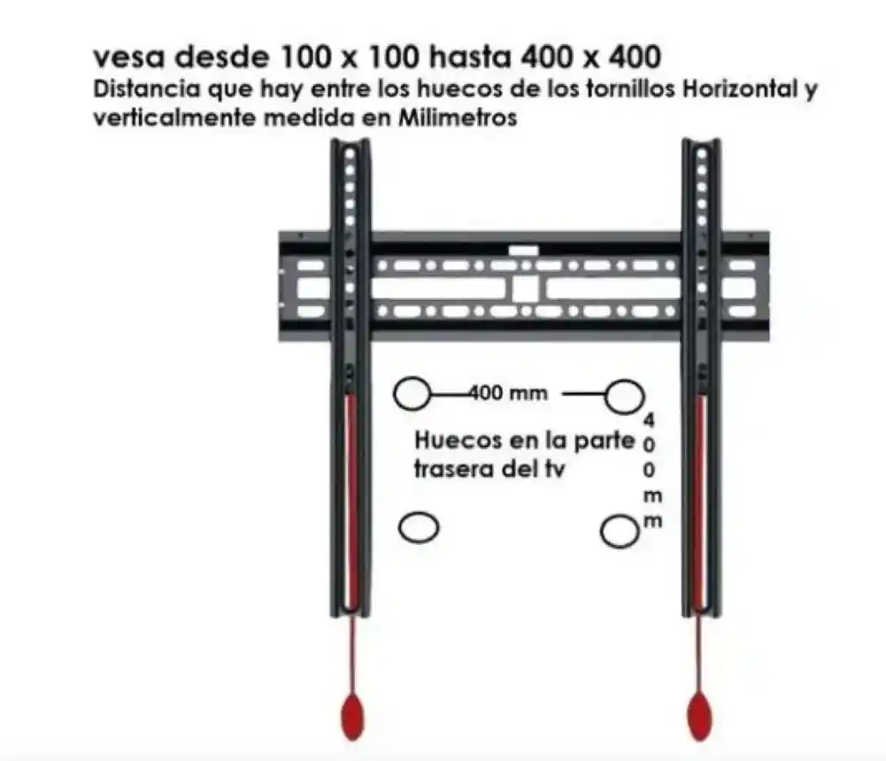 Soporte Fijo Para Tv De 32 A 55 Pulgadas 2f