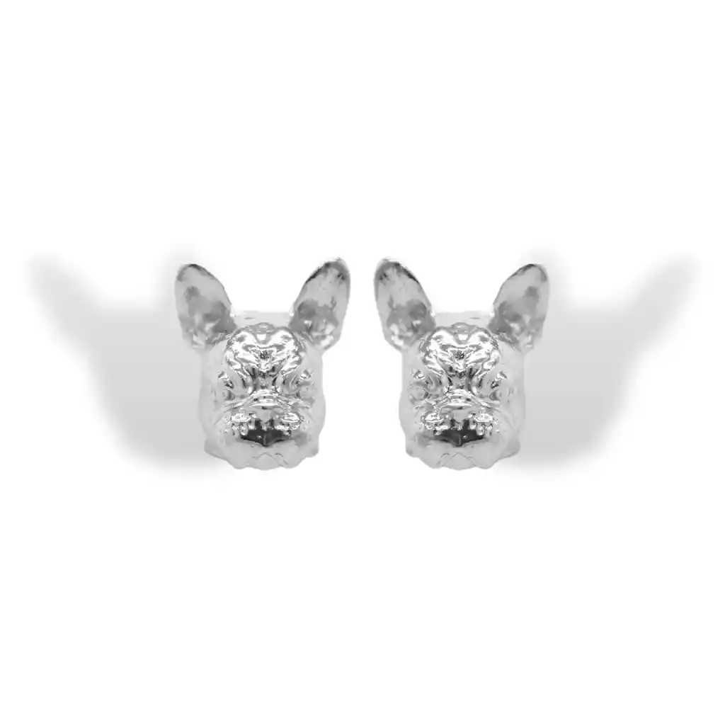 Aretes De Bulldog Francés