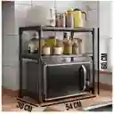 Estante Organizador De Microondas 2 Niveles Para Cocina