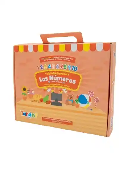 Juego Didáctico Aprendiendo Los Números Y Sumas Para Niños