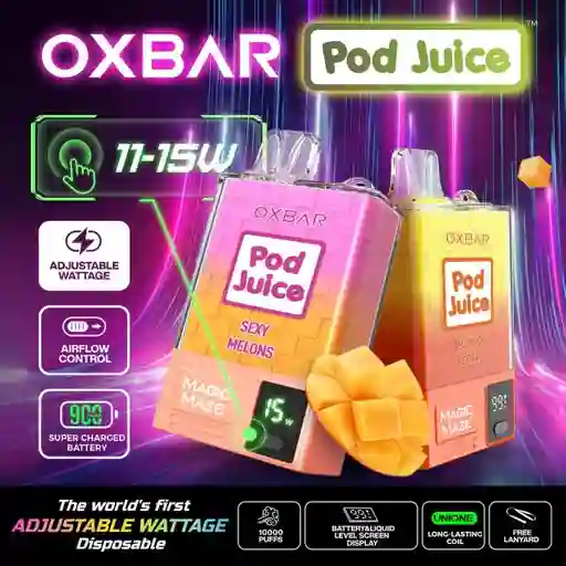 Sexy Melons – Pod Juice – Oxbar Magic Maze 10000💨