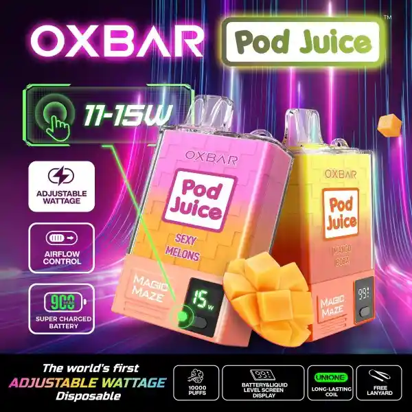 Sexy Melons – Pod Juice – Oxbar Magic Maze 10000💨