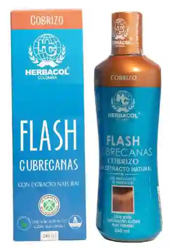 Herbacol Tonico Flash Cubrecanas Cobrizo 240ml