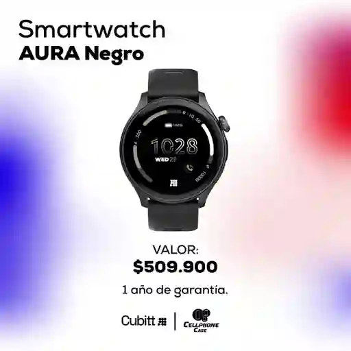 Smartwatch Aura Negro