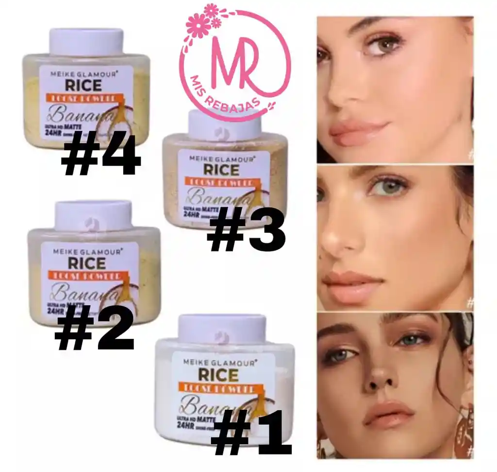 Polvo Suelto De Arroz #4