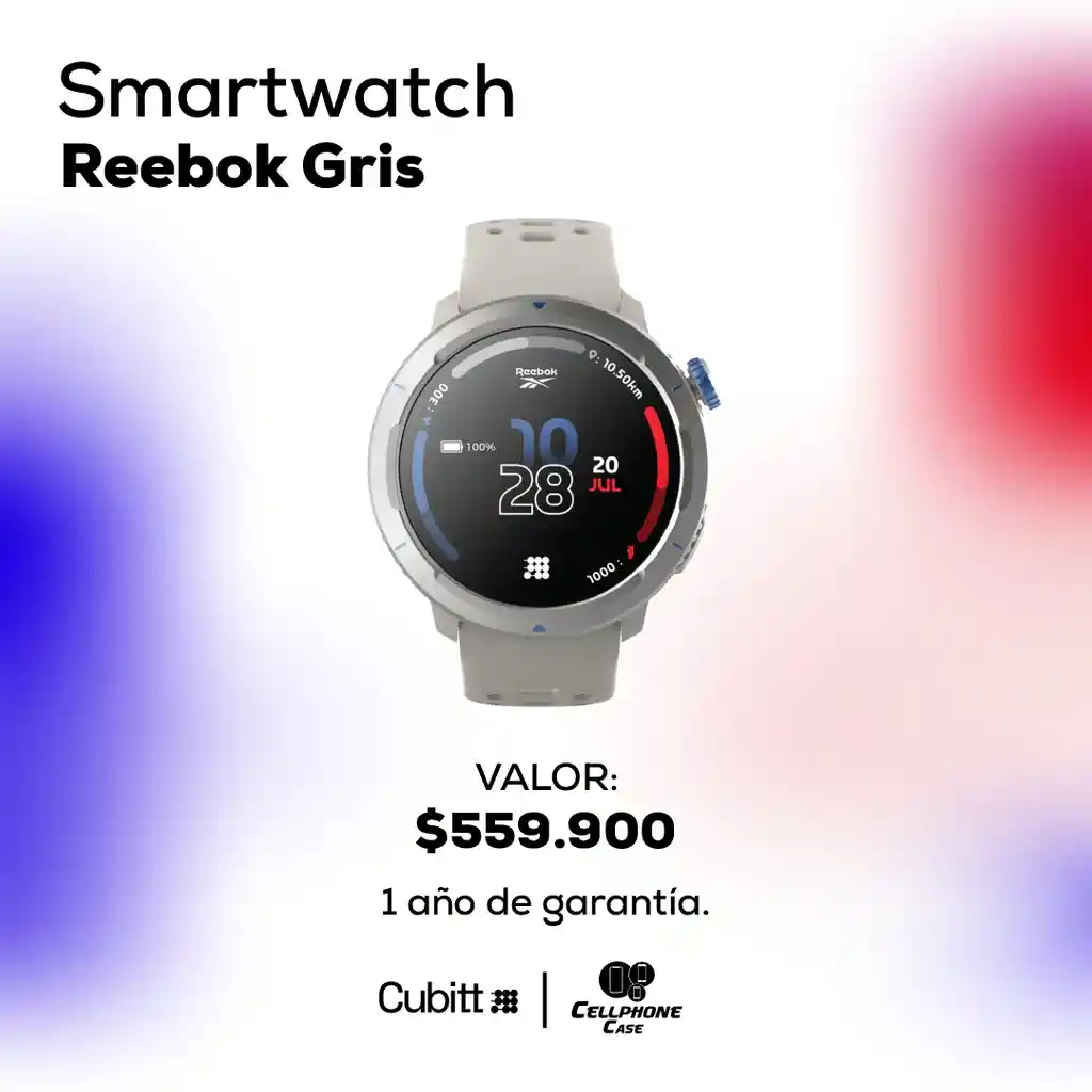Smartwatch Reebok Negro