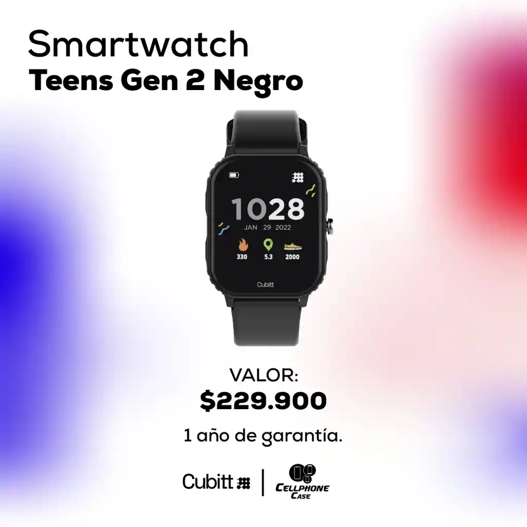 Smartwatch Teens Gen 2 Negro