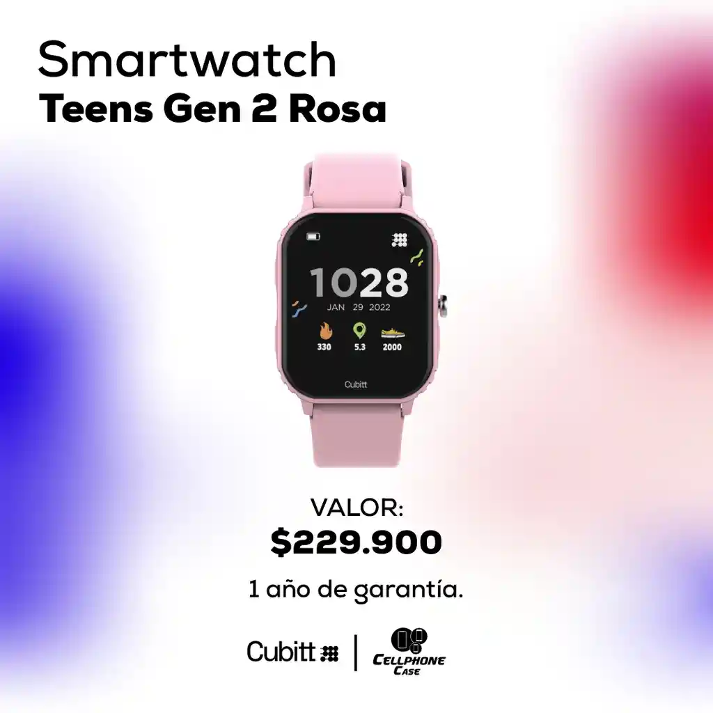 Smartwatch Teens Gen 2 Rosa