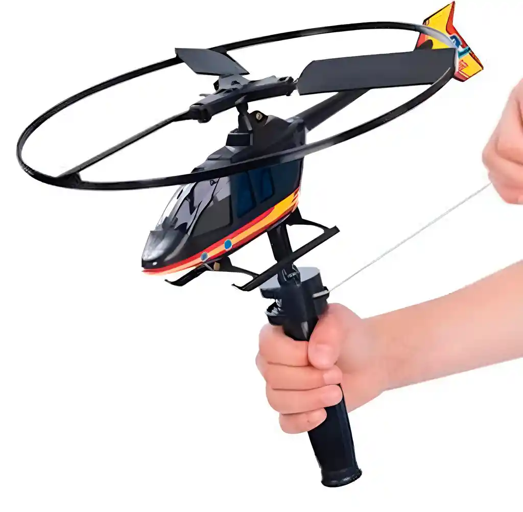 Helicoptero Volador Sistema Impulsado Aerodinamico Juguete
