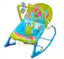 Silla Mecedora Vibradora Para Bebe Musical Interactiva Color