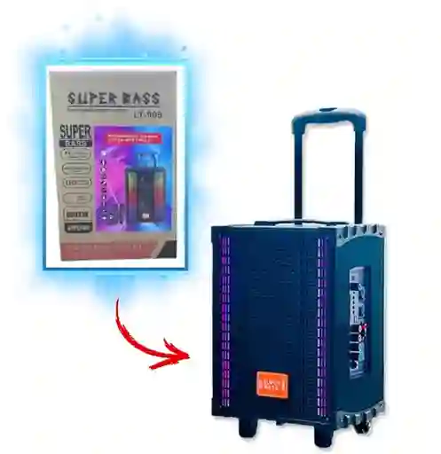 La Cabina Super Bass 8" Lt-909: Potencia Y Rendimiento En Un Solo Paquete
