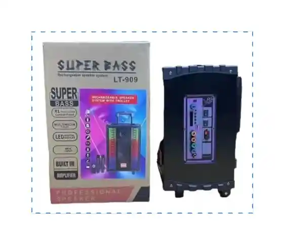 La Cabina Super Bass 8" Lt-909: Potencia Y Rendimiento En Un Solo Paquete
