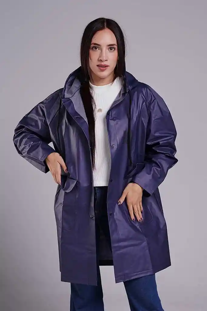 Raincoat Impermeable Azul Night Talla S