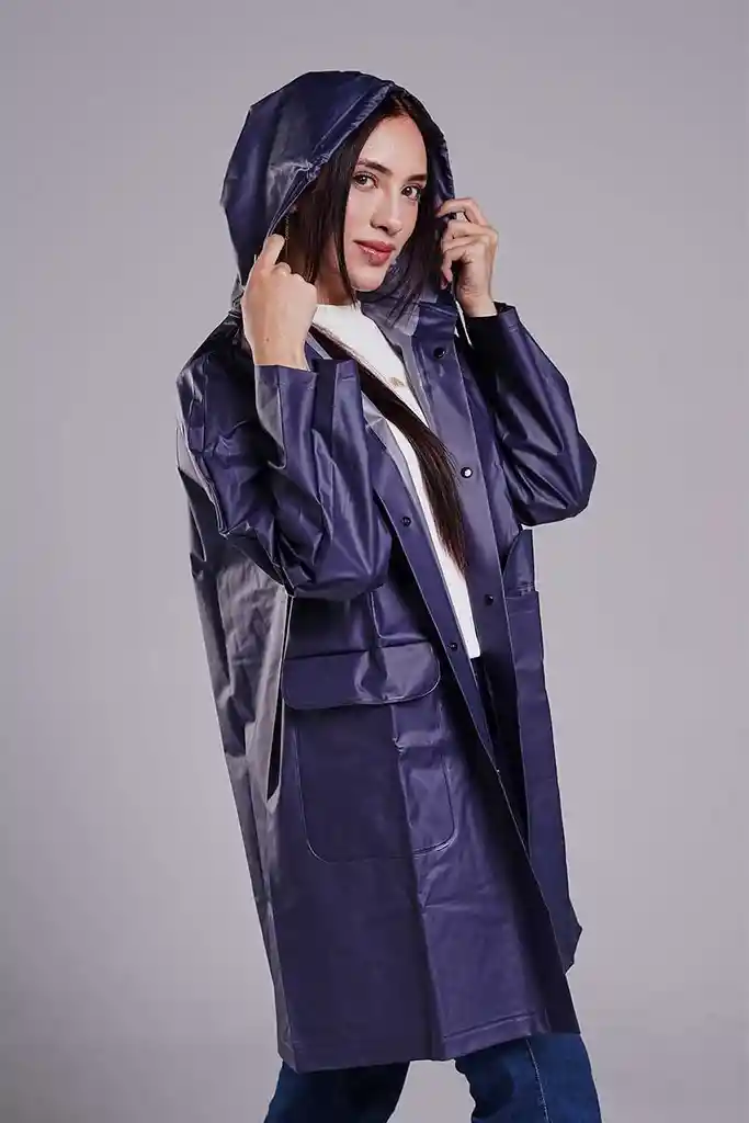 Raincoat Impermeable Azul Night Talla S