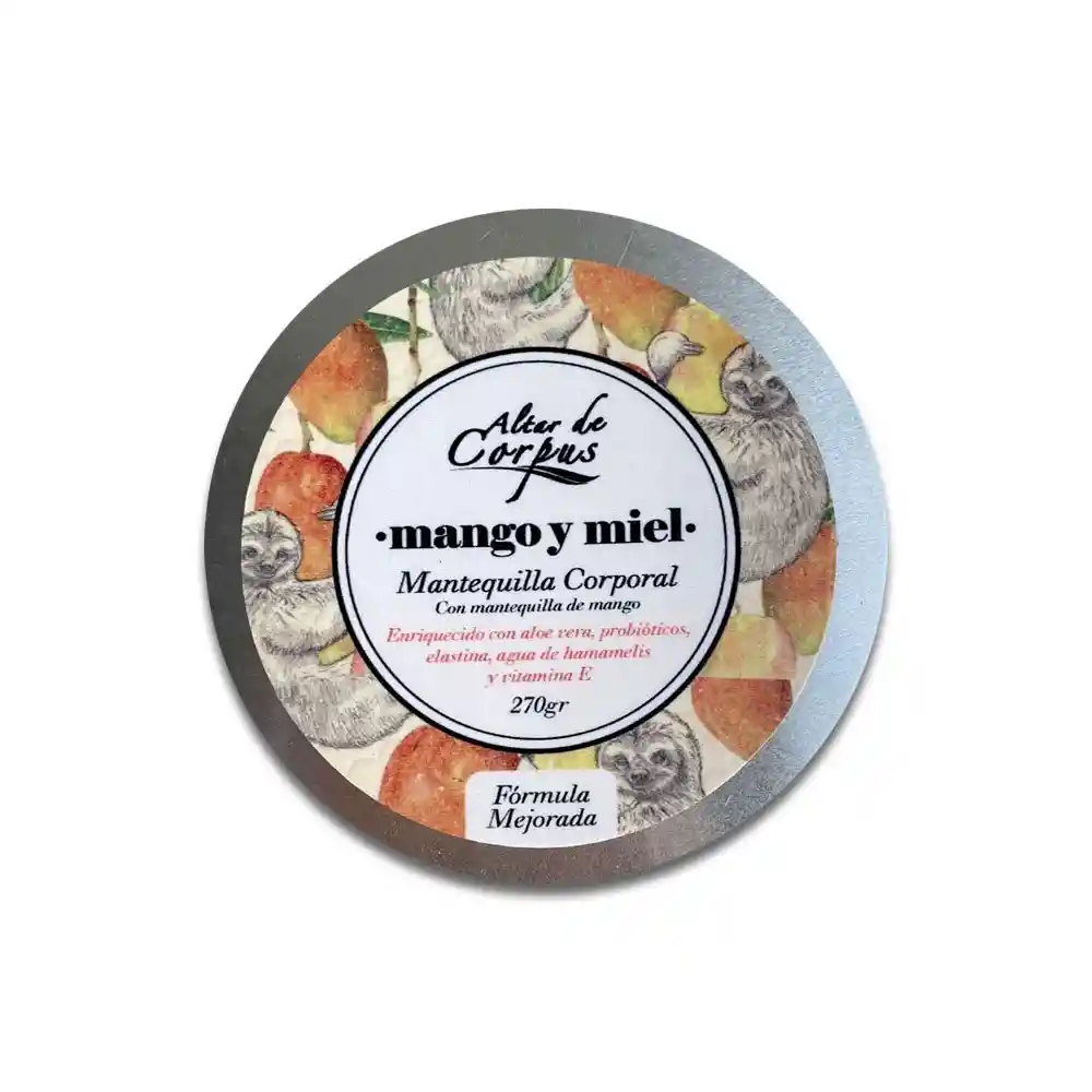 Mcmm200gr Mantequilla Corporal Mango Miel