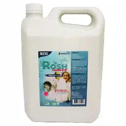 Detergente Líquido Suavizante Rosh Complete Para Ropa X 3.8l