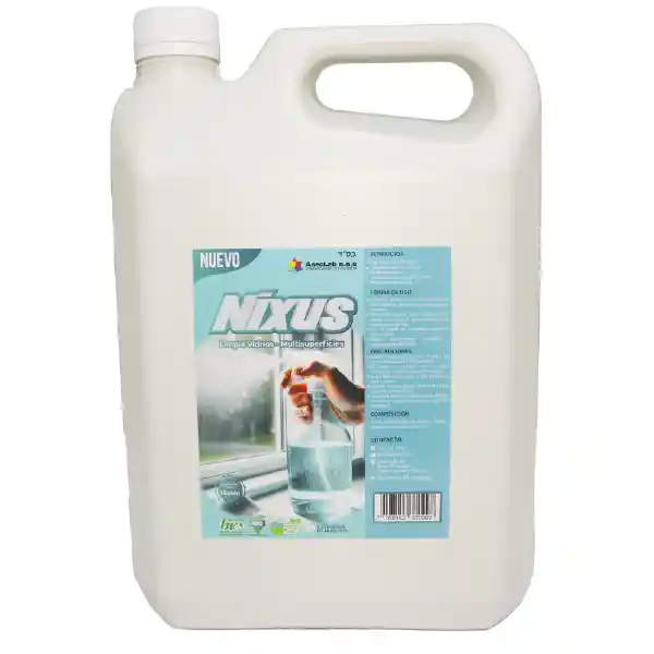 Limpiador De Vidrios Y Superficies Nixus X 3.8l