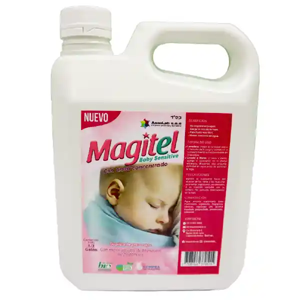 Suavizante De Ropa Magitel Baby Sensitive X 1.9l