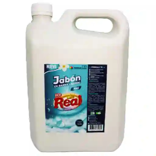Jabón En Barra Líquido Eco Real Azul X 3.8l