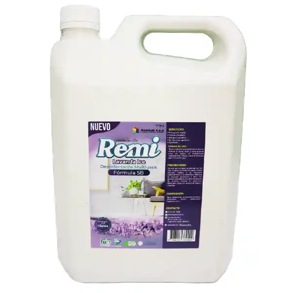 Limpiador Desinfectante Remi Lavanda X 3.8l