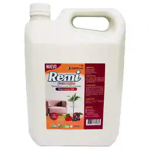 Limpiador Desinfectante Remi Frutos Rojos X 3.8l